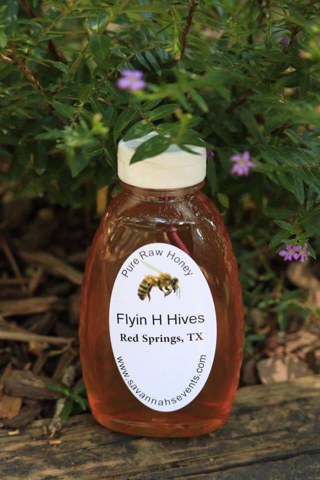 Jar of Flyin H Honey